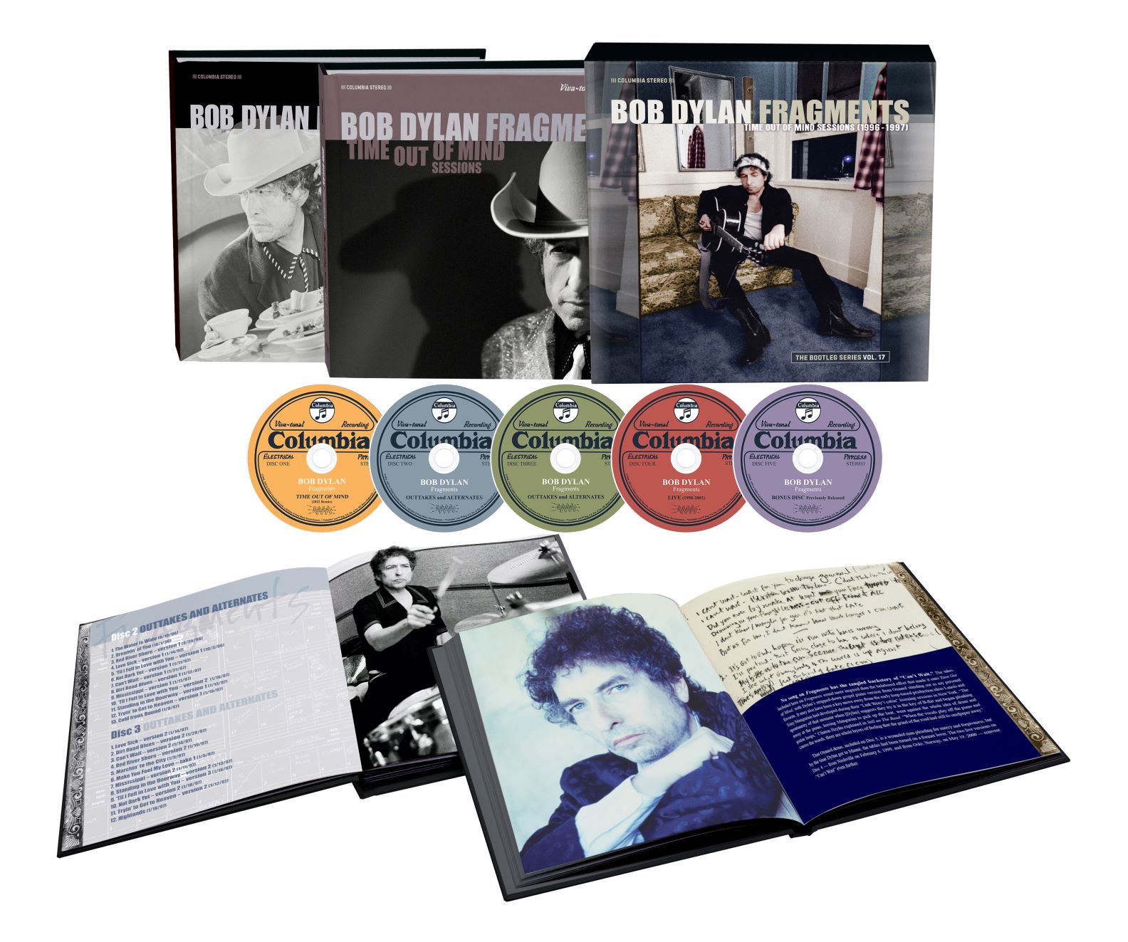 BOB DYLAN / ボブ・ディラン / FRAGMENTS - TIME OUT OF MIND SESSIONS (1996-1997): THE BOOTLEG SERIES VOL. 17 (5CD)