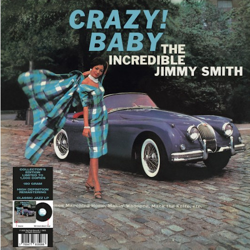 JIMMY SMITH / ジミー・スミス / Crazy! Baby(LP/180g)