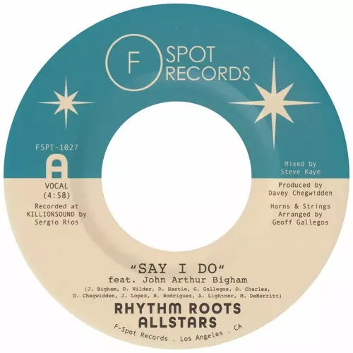 SAY I DO/RHYTHM ROOTS ALLSTARS/LA発!PHARELL WILLIAMS、DE LA