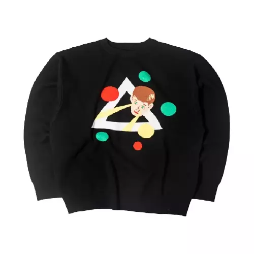 NEMES249 / NEMES SPACY KNIT BLACK (L SIZE)