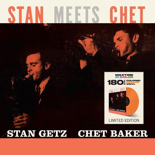 STAN GETZ / スタン・ゲッツ / Stan Meets Chet (LP/180g/ORANGE VINYL)