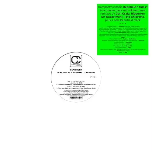 BEANFIELD / ビーンフィールド / TIDES REMIXES (CARL CRAIG REMIX)
