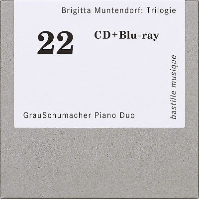 GRAUSCHUMACHER PIANO DUO / グラウシュマッハー・ピアノ・デュオ / MUNTENDORF: TRILOGIE (CD+BD)