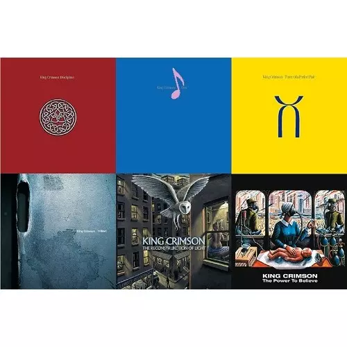 KING CRIMSON / キング・クリムゾン / 紙ジャケット SHM-CD 6タイトル ザ・リコンストラクション・オブ・ライト BOXセット(中古)