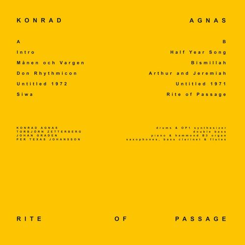 KONRAD AGNAS / Rite of Passage 