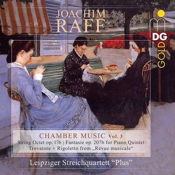 LEIPZIGER STREICHQUARTETT / ライプツィヒ弦楽四重奏団 / RAFF: CHAMBER MUSIC VOL.3