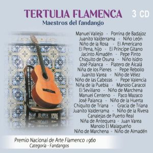 V.A. (TERTULIA FLAMENCA) / オムニバス / TERTULIA FLAMENCA - MAESTROS DEL FANDANGO (3CDS)