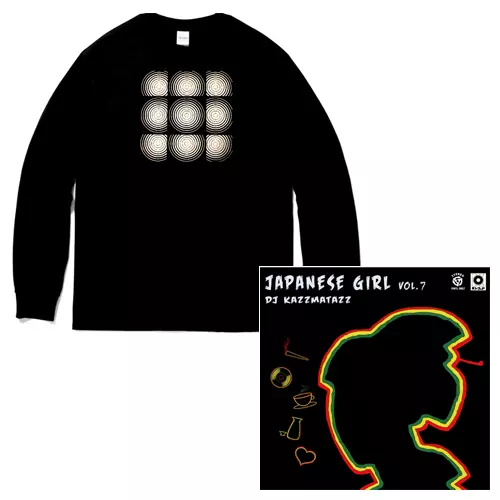 DJ KAZZMATAZZ / JAPANESE GIRL VOL.7 ★ディスクユニオン & KAZZMATAZZ ONLINE SHOP限定ロングスリーブTシャツ付きセットMサイズ