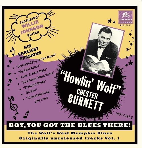 HOWLIN' WOLF / ハウリン・ウルフ / BOY, YOU GOT THE BLUES THERE VOL.1 (10")