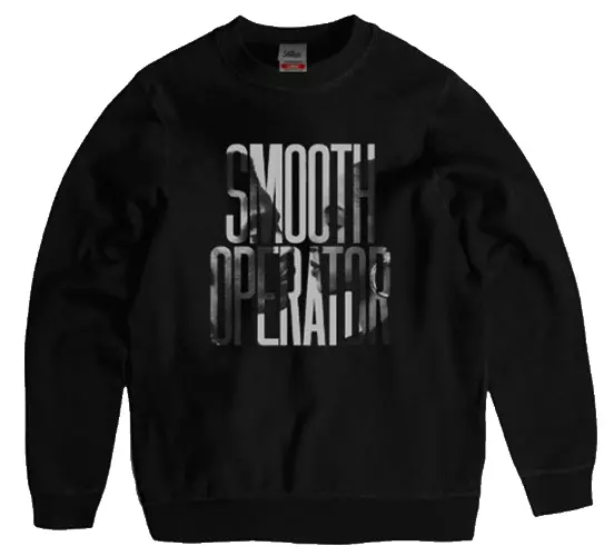 SADE / シャーデー / STILLAS "SMOOTH OPERATOR"CREWNECK SHIRT (BLACK L)