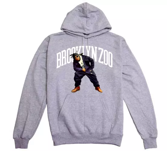 OL' DIRTY BASTARD / オール・ダーティ・バスタード / STILLAS "BROOKLYN ZOOP/O HOODIE (H.GREY XL)