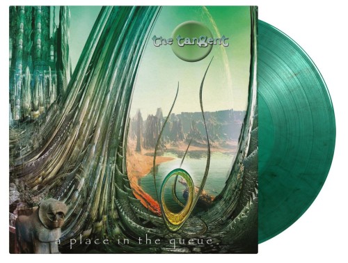 THE TANGENT / タンジェント / A PLACE IN THE QUEUE: 750 COPIES LIMITED GREEN & BLACK MARBLE COLOR VINYL