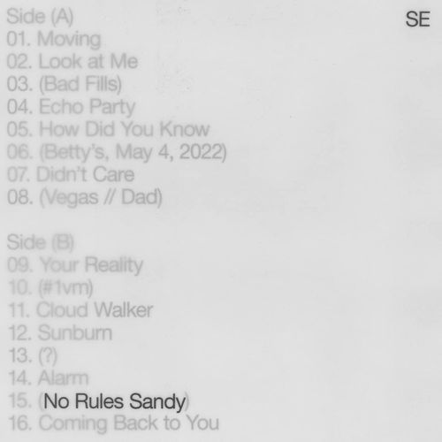 SYLVAN ESSO / シルヴァン・エッソ / NO RULES SANDY [CD]
