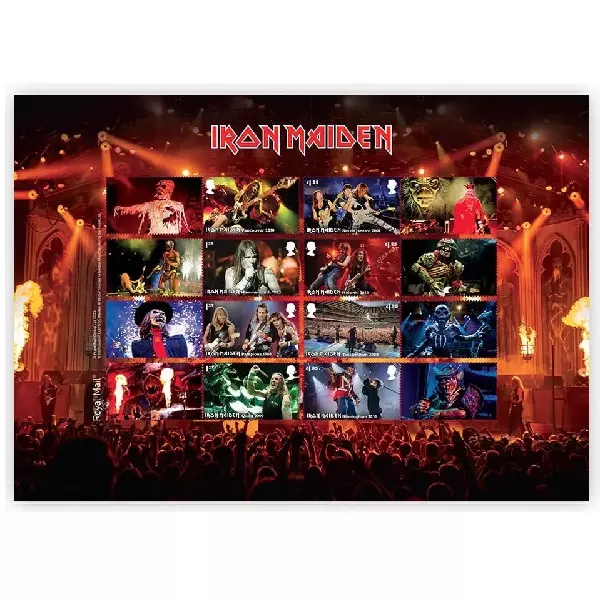 IRON MAIDEN / アイアン・メイデン / IRON MAIDEN EDDIE LIVE COLLECTORS SHEET