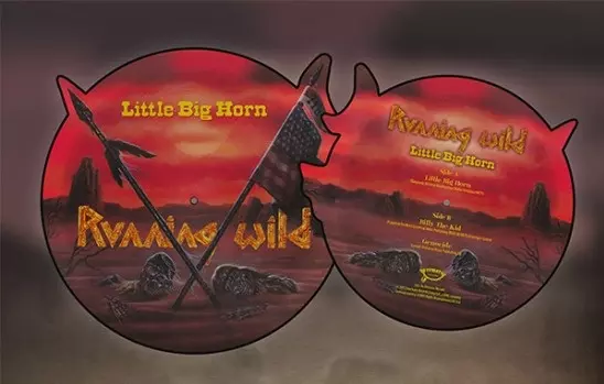RUNNING WILD / ランニング・ワイルド / LITTLE BIG HORN(SHAPED PICTURE DISC)