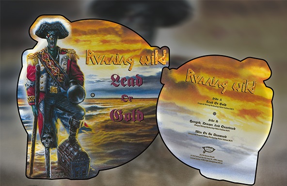 RUNNING WILD / ランニング・ワイルド / LEAD OR GOLD(SHAPED PICTURE DISC)