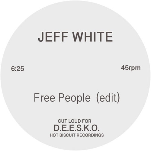 JEFF WHITE (DISCO) / FREE PEOPLE / SAVE THE DANCE (45RPM)