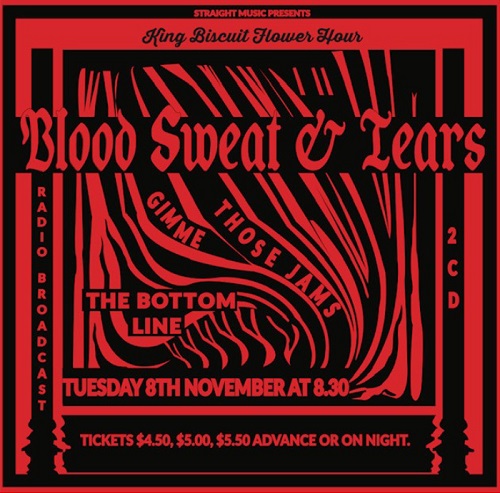 BLOOD, SWEAT & TEARS / ブラッド・スウェット&ティアーズ / ギミ・ゾーズ・ジャムズ - ザ・ボトム・ライン 1977
