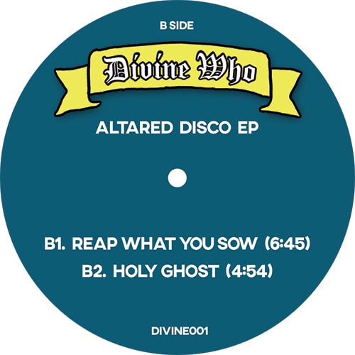 DIVINE WHO / ALTARED DISCO EP