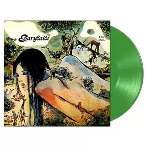 GARYBALDI / ガリバルディ / NUDA: LIMITED CLEAR GREEN COLOR VINYL - 180g LIMITED VINYL