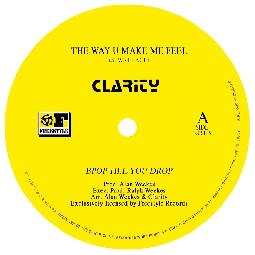 CLARITY  / THE WAY U MAKE ME FEEL / TURNING OVER (12")