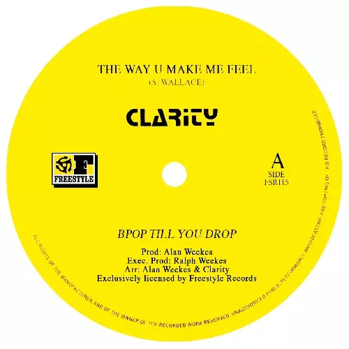 CLARITY  / THE WAY U MAKE ME FEEL / TURNING OVER (12")