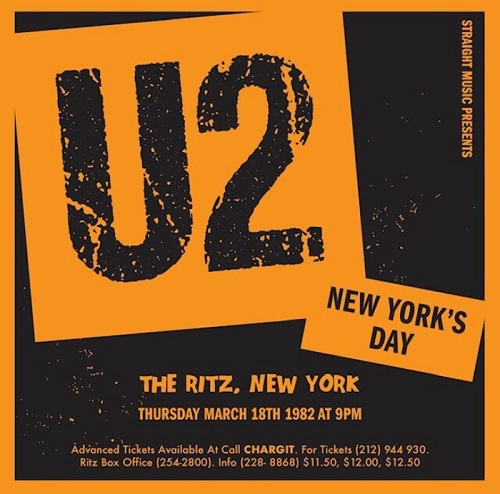 U2 / ニュー・ヨークス・デイ 1982
