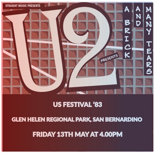 U2 / メニー・ティアーズ・アンド・ア・ブリック 1983