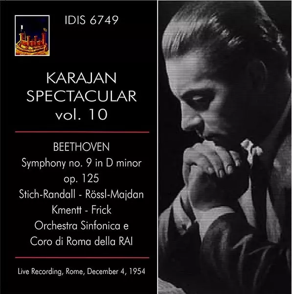 HERBERT VON KARAJAN / ヘルベルト・フォン・カラヤン / BEETHOVEN: SYMPHONY NO.9 - KARAJAN SPECTACULAR VOL.10