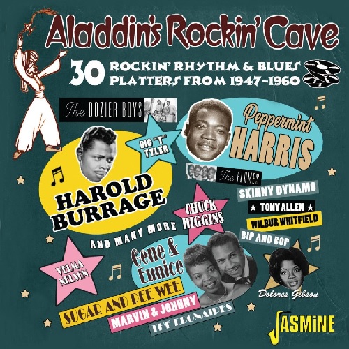 V.A. (ALADDIN'S ROCKIN' CAVE) / ALADDIN'S ROCKIN' CAVE 30 ROCKIN' RHYTHM & BLUES PLATTERS FROM ALADDIN RECORDS - 1947-1960 (CD-R)