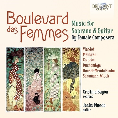 MUSIC FOR SOPRANO & GUITAR BY 19TH CENTURY FEMALE COMPOSERS/CRISTINA