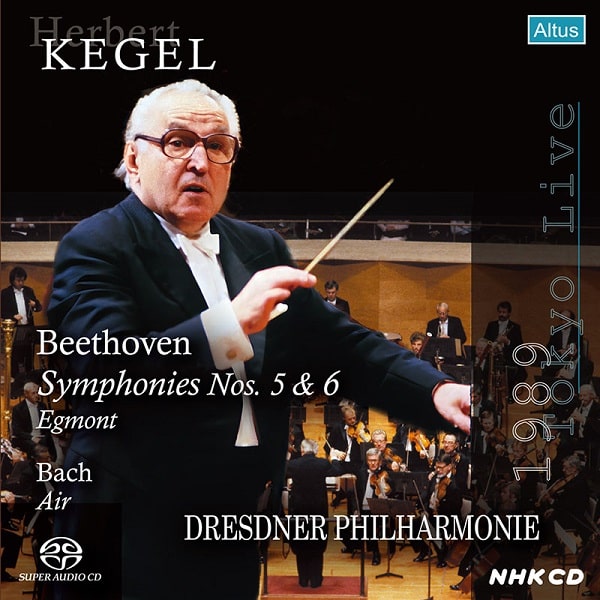 HERBERT KEGEL / ヘルベルト・ケーゲル / ベートーヴェン: 交響曲第5番 & 第6番 - ドレスデン・フィル来日公演1989 (SACD)