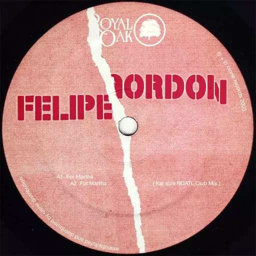 FELIPE GORDON / フェリペ・ゴードン / FOR MARTHA 