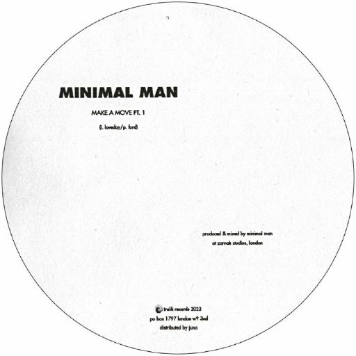 MINIMAL MAN (BABY FORD/EON) / MAKE A MOVE (REISSUE)