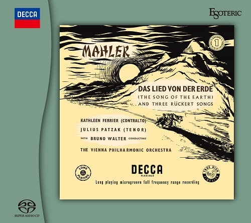 BRUNO WALTER / ブルーノ・ワルター / MAHLER: DAS LIED VON DER ERDE / FROM RUCKERT-LIEDER (SACD) / マーラー: 大地の歌 / リュッケルト歌曲集より (SACD)