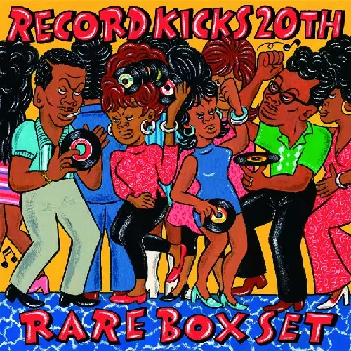 Record Kicks レーベル　LPレコードセット RECORD KICKS 20TH RARE BOX SET (7