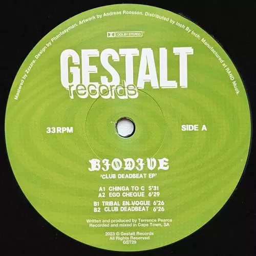 BIODIVE / CLUB DEADBEAT EP