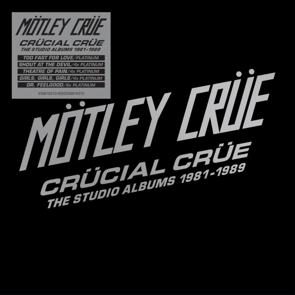 MOTLEY CRUE / モトリー・クルー / CRUCIAL CRUE - THE STUDIO ALBUMS 1981-1989(5CD/BOX)