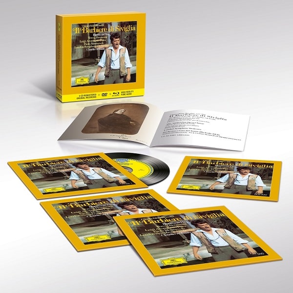 ROSSINI: IL BARBIERE DI SIVIGLIA (CD+BDA+DVD)/CLAUDIO ABBADO