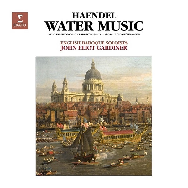 JOHN ELIOT GARDINER / ジョン・エリオット・ガーディナー / HANDEL:WATER MUSIC(LP)