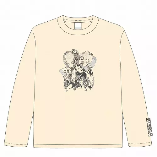 奇形児 / M/「気狂い病院 諸行無常」ロングTシャツ