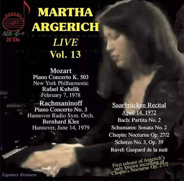 LIVE VOL.13/MARTHA ARGERICH/マルタ・アルゲリッチ｜CLASSIC