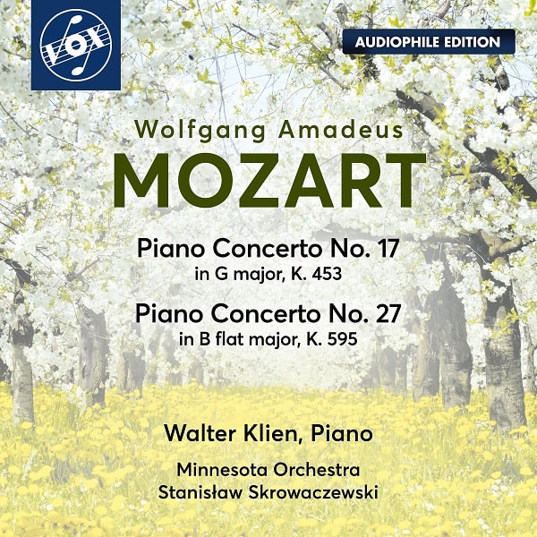 WALTER KLIEN / ワルター・クリーン / MOZART: PIANO CONCERTOS NO.S17 & 27