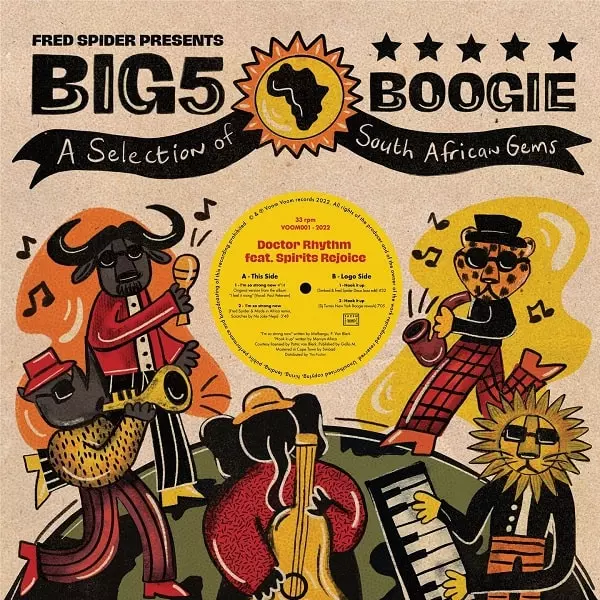 洋楽 boogie times BIG 5 BOOGIE/DOCTOR RHYTHM/ドクター・リズム/DJ Fred Spiderが始動