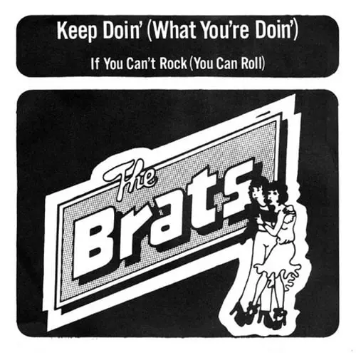 BRATS / ブラッツ / KEEP DOIN' (7")