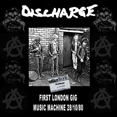 DISCHARGE / ディスチャージ / MUSIC MACHINE 28/10/80 - FIRST LONDON GIG (LP)