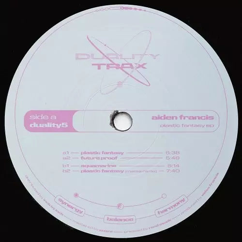 AIDEN FRANCIS / PLASTIC FANTASY EP