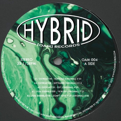 OSTREAKTOR & LYDIA EISENBLATTER / HYPRID ONE EP