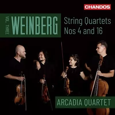 WEINBERG:STRING QUARTETS VOL.3/ARCADIA STRING QUARTET/アルカディア