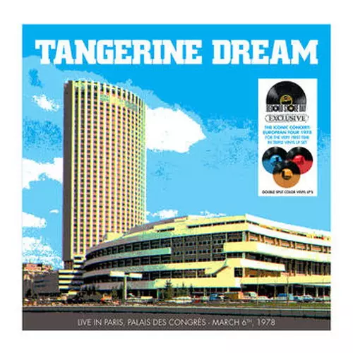 TANGERINE DREAM / タンジェリン・ドリーム / LIVE IN PARIS, PALAIS DES CONGRES [2LP]